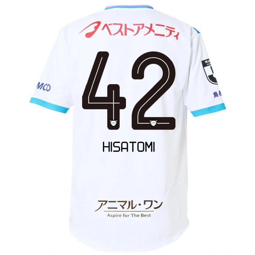Danxen Dětské Kazuhiro Hisatomi #42 Modrá Růžová Daleko Hráčské Dresy 2025/26 Dres