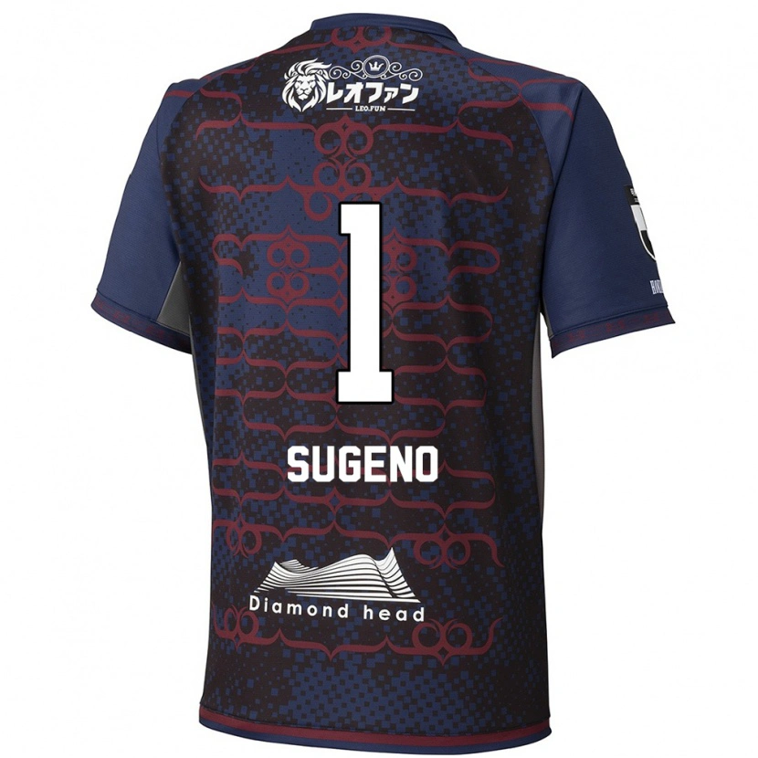 Danxen Dětské Takanori Sugeno #1 Červená Černá Daleko Hráčské Dresy 2025/26 Dres