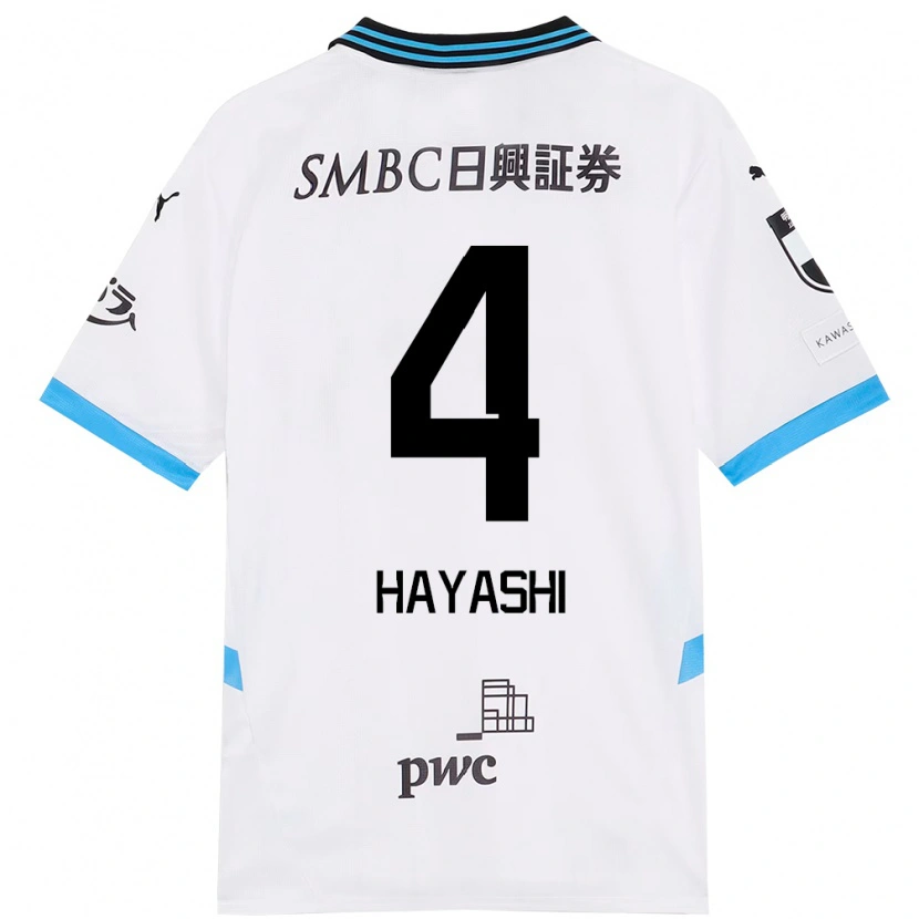 Danxen Dětské Shunsuke Hayashi #4 Nebesky Modrá Černá Daleko Hráčské Dresy 2025/26 Dres