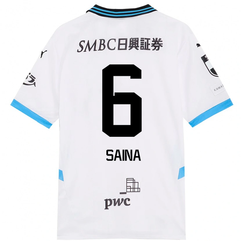 Danxen Dětské Yuta Saina #6 Nebesky Modrá Černá Daleko Hráčské Dresy 2025/26 Dres