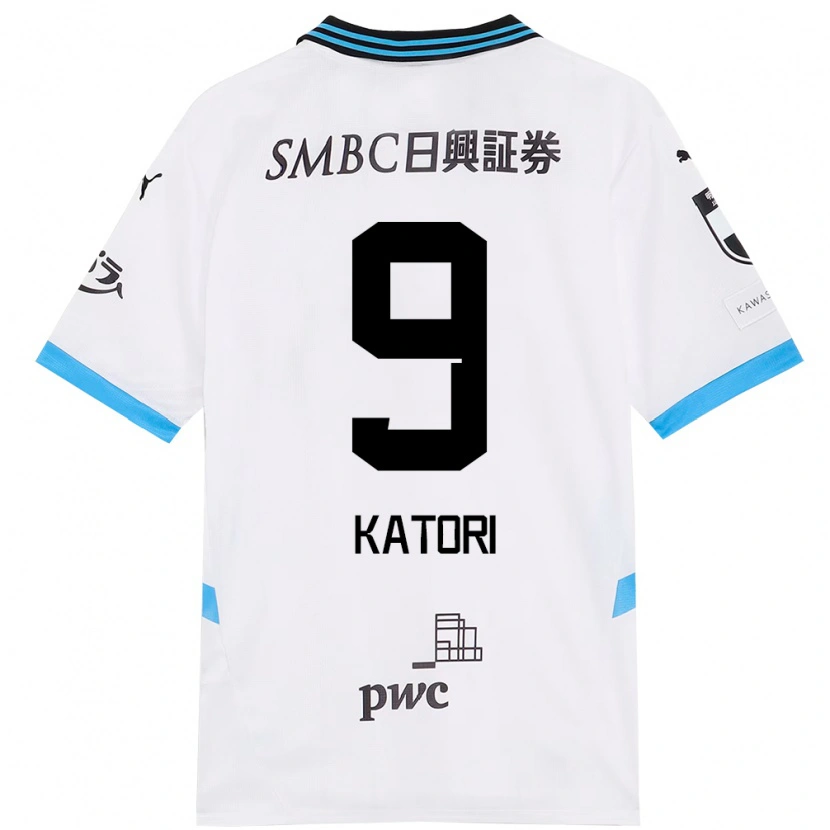 Danxen Dětské Takeshi Katori #9 Nebesky Modrá Černá Daleko Hráčské Dresy 2025/26 Dres