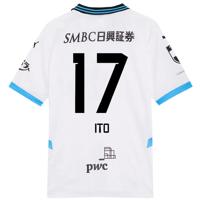 Danxen Dětské Tatsuya Ito #17 Nebesky Modrá Černá Daleko Hráčské Dresy 2025/26 Dres