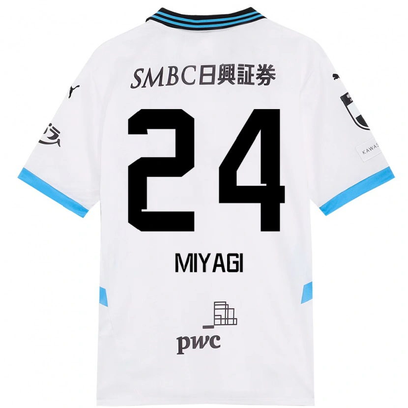 Danxen Dětské Ten Miyagi #24 Nebesky Modrá Černá Daleko Hráčské Dresy 2025/26 Dres