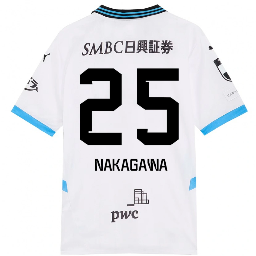 Danxen Dětské Shin Nakagawa #25 Nebesky Modrá Černá Daleko Hráčské Dresy 2025/26 Dres