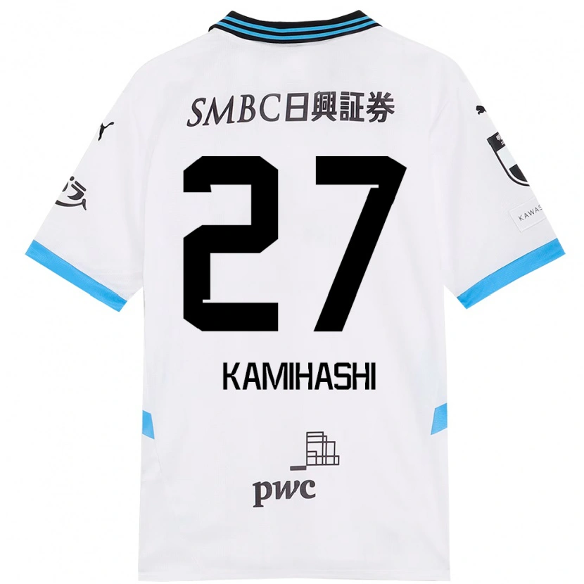 Danxen Dětské Ryota Kamihashi #27 Nebesky Modrá Černá Daleko Hráčské Dresy 2025/26 Dres