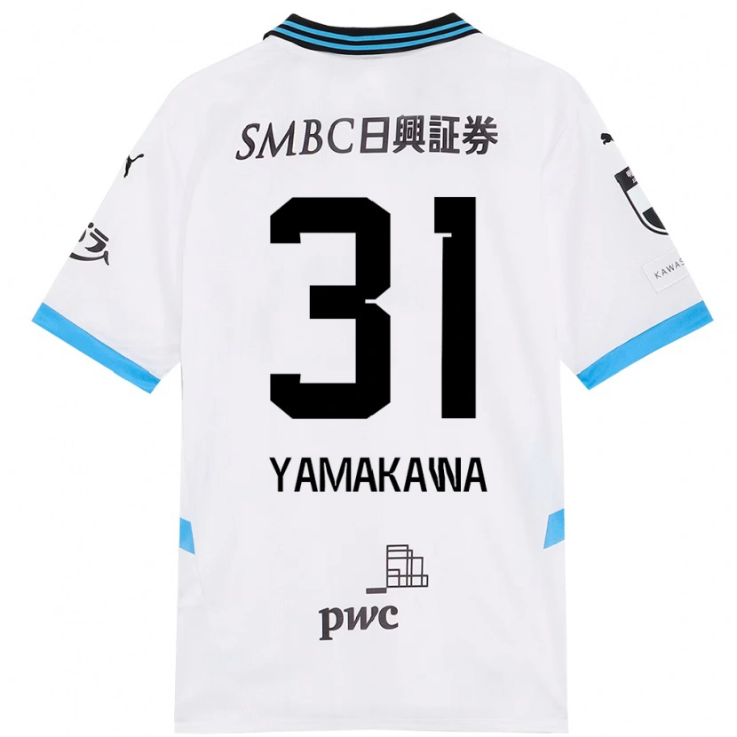 Danxen Dětské Yohei Yamakawa #31 Nebesky Modrá Černá Daleko Hráčské Dresy 2025/26 Dres