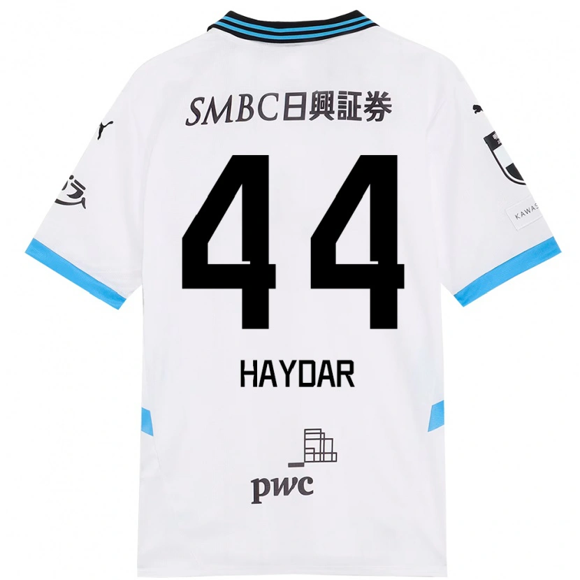 Danxen Dětské César Haydar #44 Nebesky Modrá Černá Daleko Hráčské Dresy 2025/26 Dres