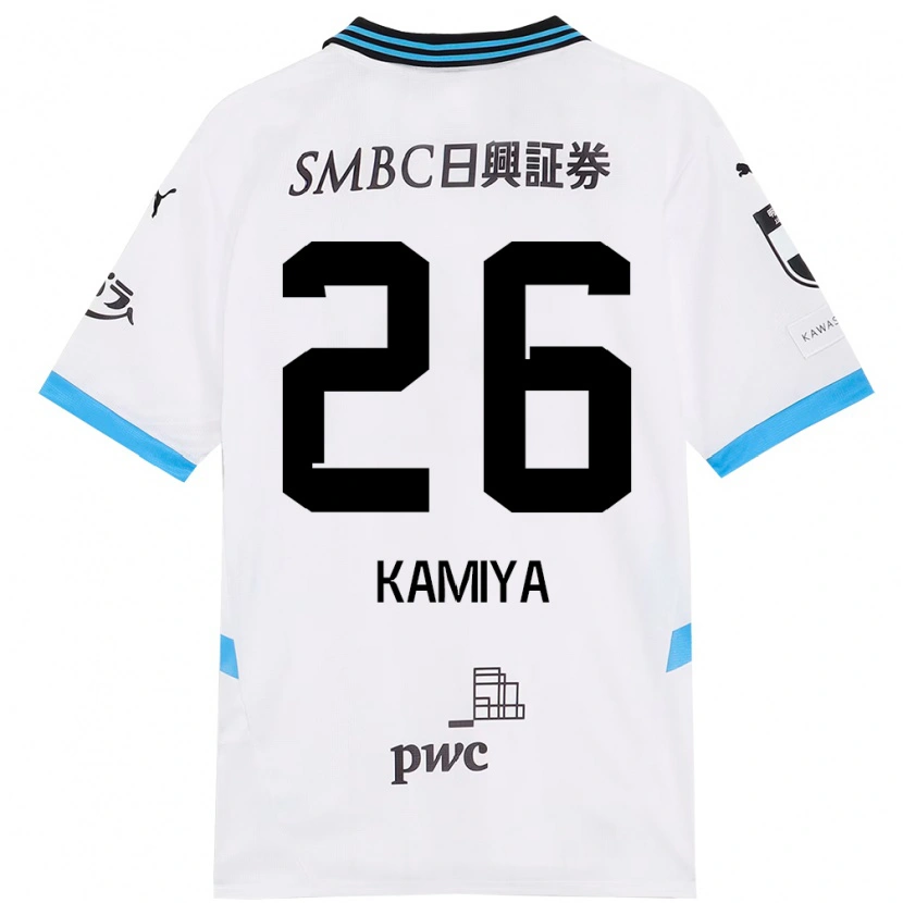 Danxen Dětské Kaito Kamiya #26 Nebesky Modrá Černá Daleko Hráčské Dresy 2025/26 Dres