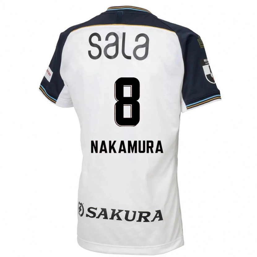 Danxen Dětské Shunta Nakamura #8 Nebesky Modrá Černá Daleko Hráčské Dresy 2025/26 Dres