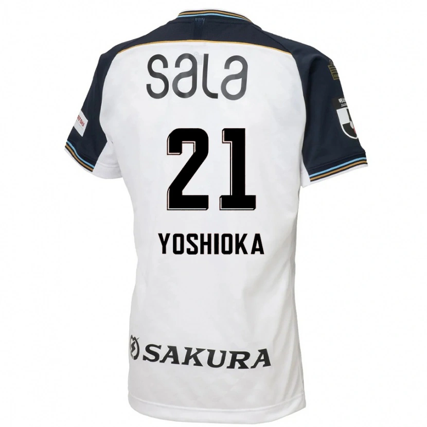Danxen Dětské Kanta Yoshioka #21 Nebesky Modrá Černá Daleko Hráčské Dresy 2025/26 Dres