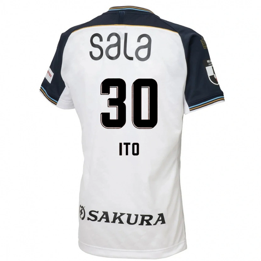 Danxen Dětské Chikara Ito #30 Nebesky Modrá Černá Daleko Hráčské Dresy 2025/26 Dres
