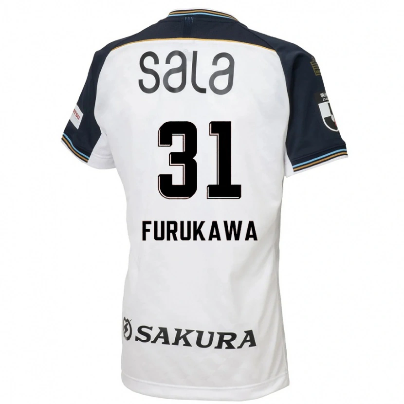 Danxen Dětské Yosuke Furukawa #31 Nebesky Modrá Černá Daleko Hráčské Dresy 2025/26 Dres
