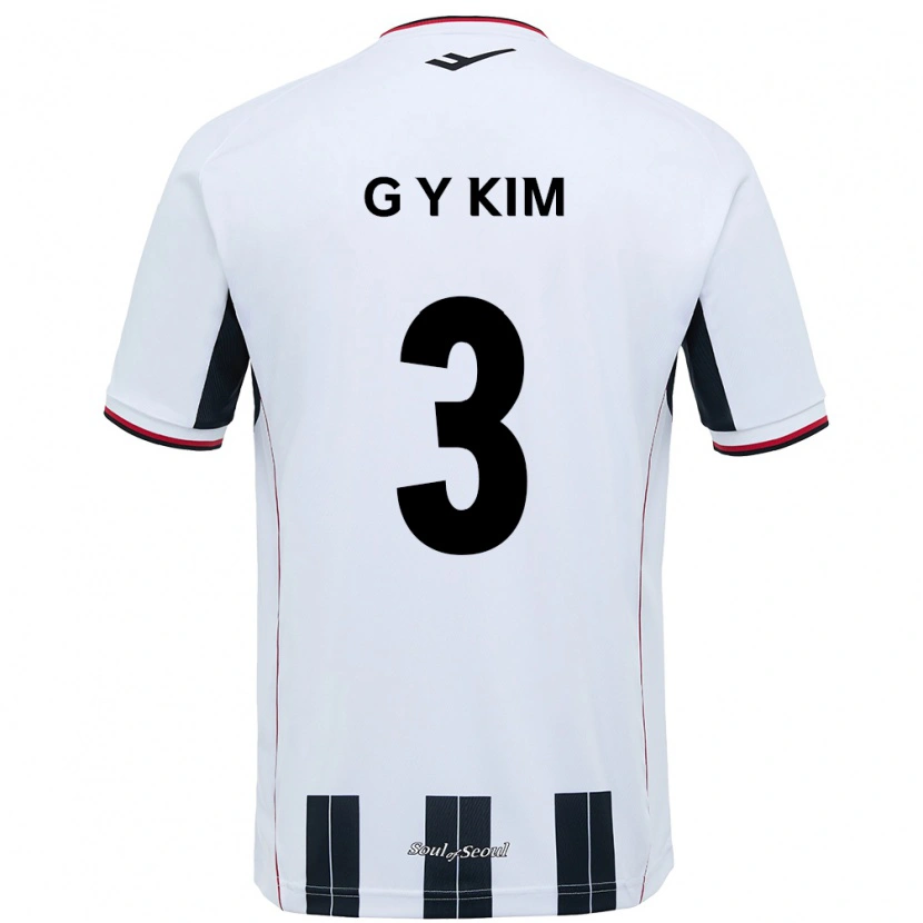 Danxen Dětské Yu-Geon Kim #3 Černá Červená Daleko Hráčské Dresy 2025/26 Dres