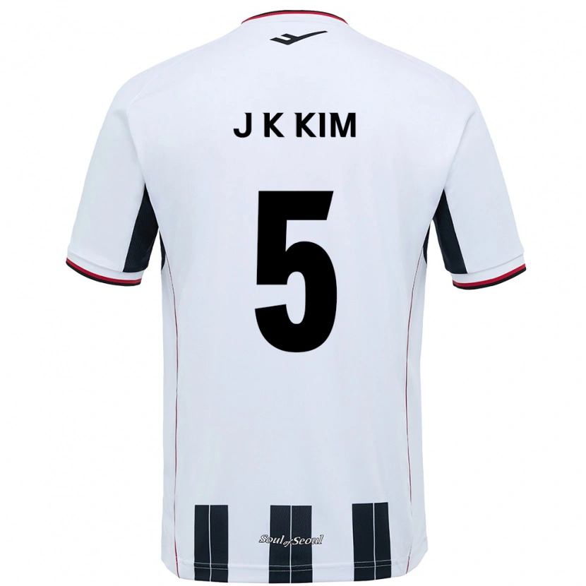 Danxen Dětské Jae-Kang Kim #5 Černá Červená Daleko Hráčské Dresy 2025/26 Dres