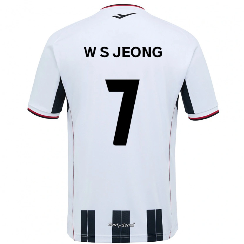 Danxen Dětské Seung-Won Jeong #7 Černá Červená Daleko Hráčské Dresy 2025/26 Dres