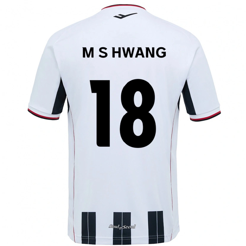 Danxen Dětské Seong-Min Hwang #18 Černá Červená Daleko Hráčské Dresy 2025/26 Dres
