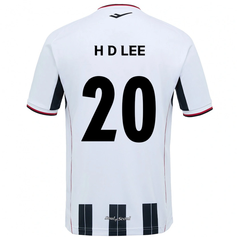 Danxen Dětské Han-Do Lee #20 Černá Červená Daleko Hráčské Dresy 2025/26 Dres