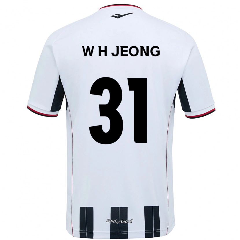 Danxen Dětské Hyun-Woong Jeong #31 Černá Červená Daleko Hráčské Dresy 2025/26 Dres