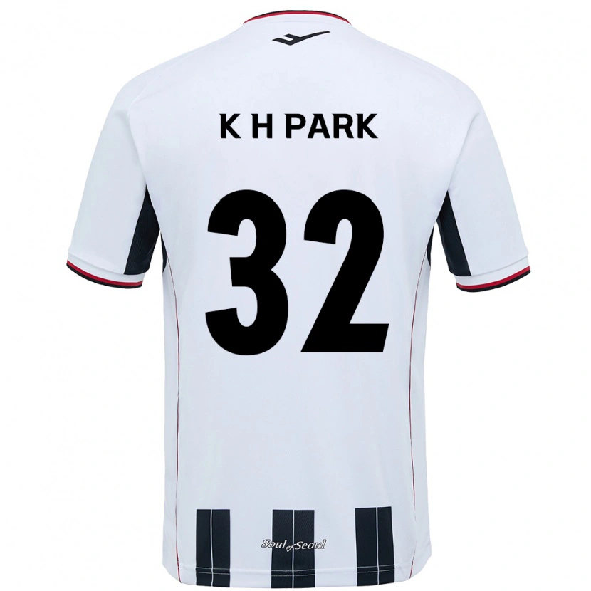 Danxen Dětské Han-Kyul Park #32 Černá Červená Daleko Hráčské Dresy 2025/26 Dres