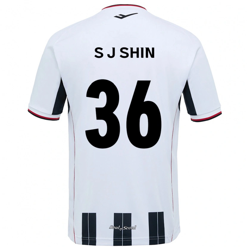 Danxen Dětské Ji-Seop Shin #36 Černá Červená Daleko Hráčské Dresy 2025/26 Dres