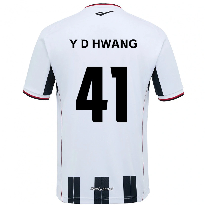 Danxen Dětské Do-Yoon Hwang #41 Černá Červená Daleko Hráčské Dresy 2025/26 Dres