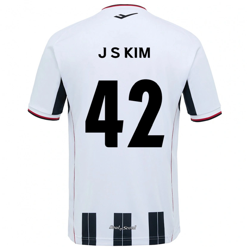Danxen Dětské Shin-Jin Kim #42 Černá Červená Daleko Hráčské Dresy 2025/26 Dres