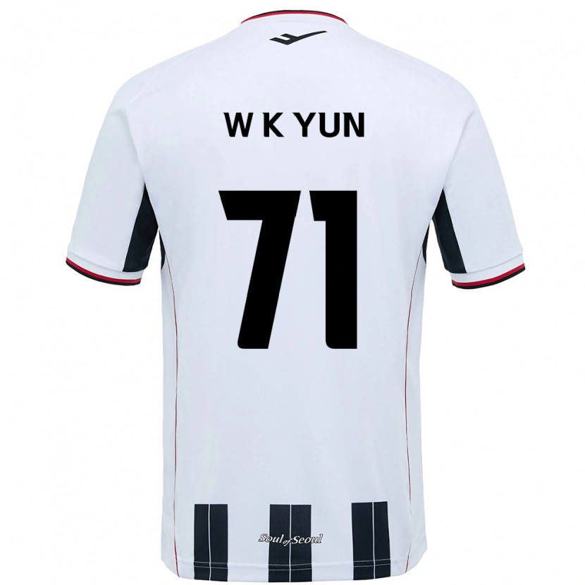 Danxen Dětské Ki-Wook Yun #71 Černá Červená Daleko Hráčské Dresy 2025/26 Dres