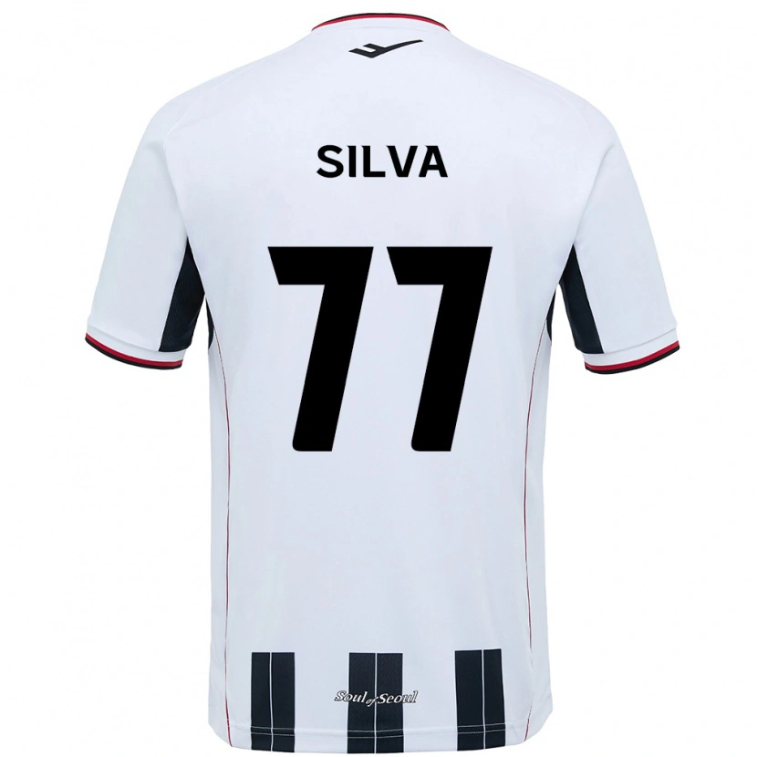 Danxen Dětské Lucas Silva #77 Černá Červená Daleko Hráčské Dresy 2025/26 Dres