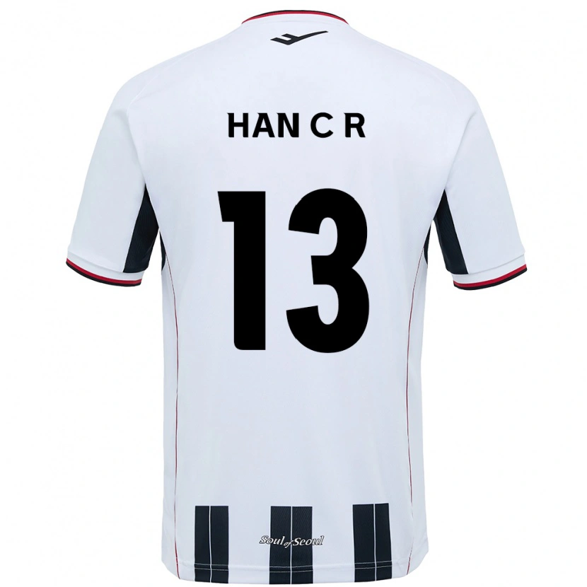 Danxen Dětské Han Chae-Rin #13 Černá Červená Daleko Hráčské Dresy 2025/26 Dres