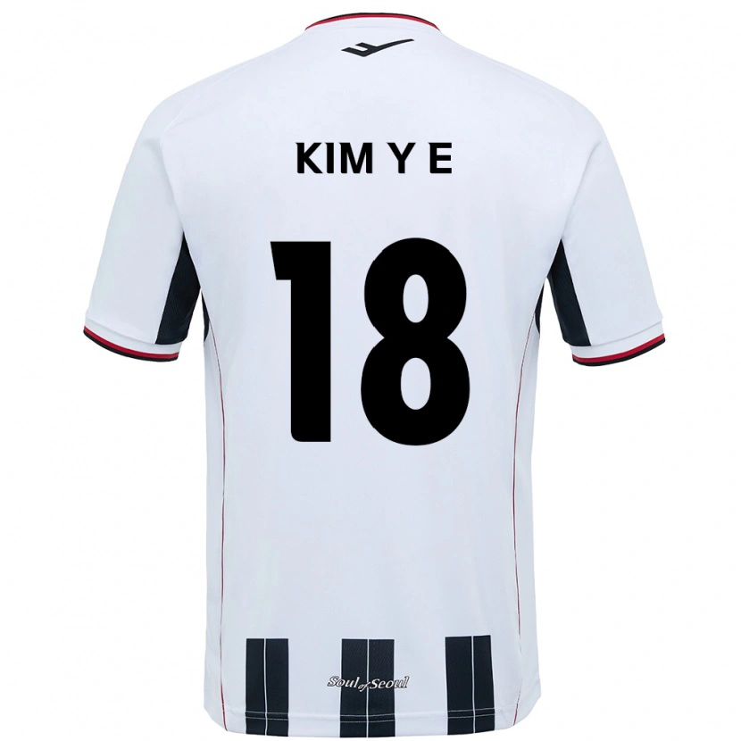 Danxen Dětské Kim Young-Eun #18 Černá Červená Daleko Hráčské Dresy 2025/26 Dres