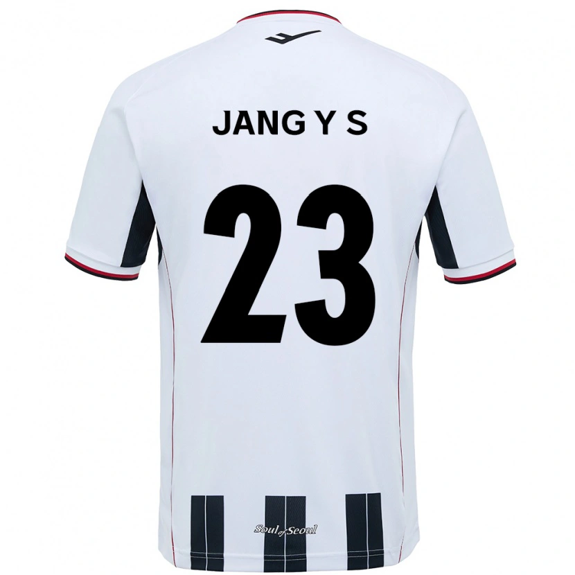 Danxen Dětské Jang Yoon-Seo #23 Černá Červená Daleko Hráčské Dresy 2025/26 Dres