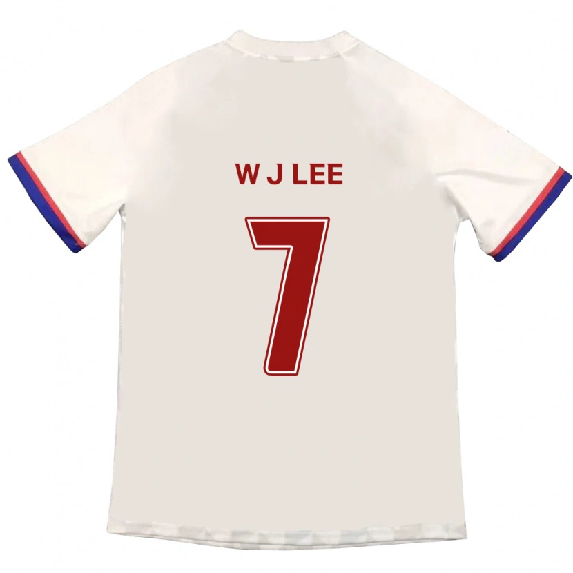 Danxen Dětské Jae-Won Lee #7 Královská Modrá Červená Daleko Hráčské Dresy 2025/26 Dres