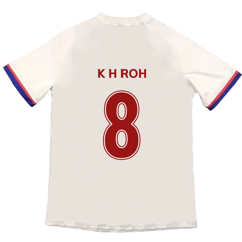 Danxen Dětské Kyung-Ho Roh #8 Královská Modrá Červená Daleko Hráčské Dresy 2025/26 Dres
