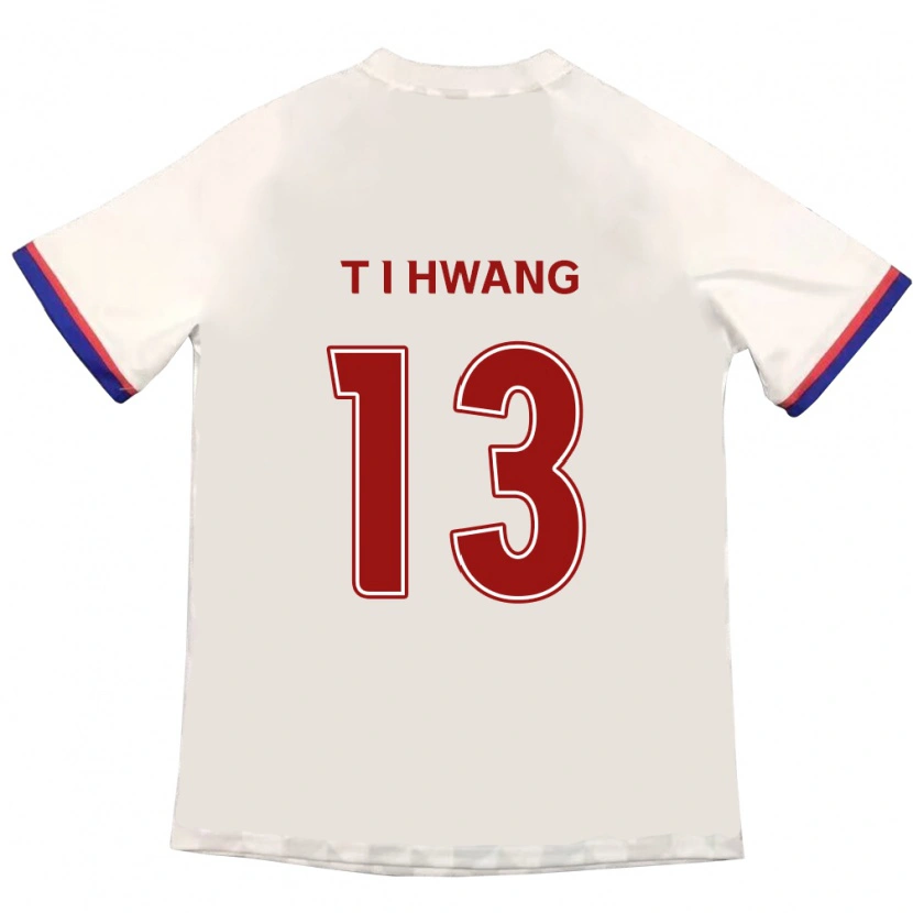Danxen Dětské In-Taek Hwang #13 Královská Modrá Červená Daleko Hráčské Dresy 2025/26 Dres