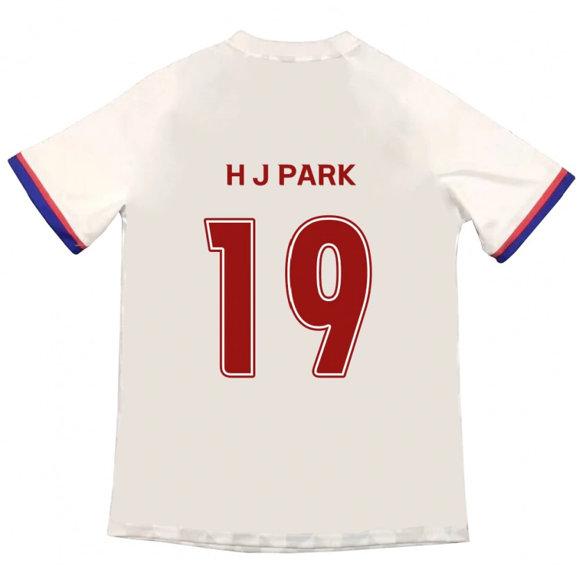 Danxen Dětské Jun-Hui Park #19 Královská Modrá Červená Daleko Hráčské Dresy 2025/26 Dres