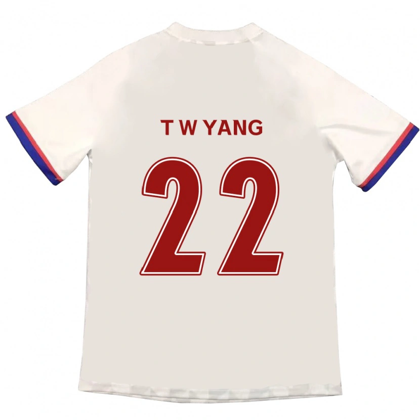 Danxen Dětské Tae-Who Yang #22 Královská Modrá Červená Daleko Hráčské Dresy 2025/26 Dres
