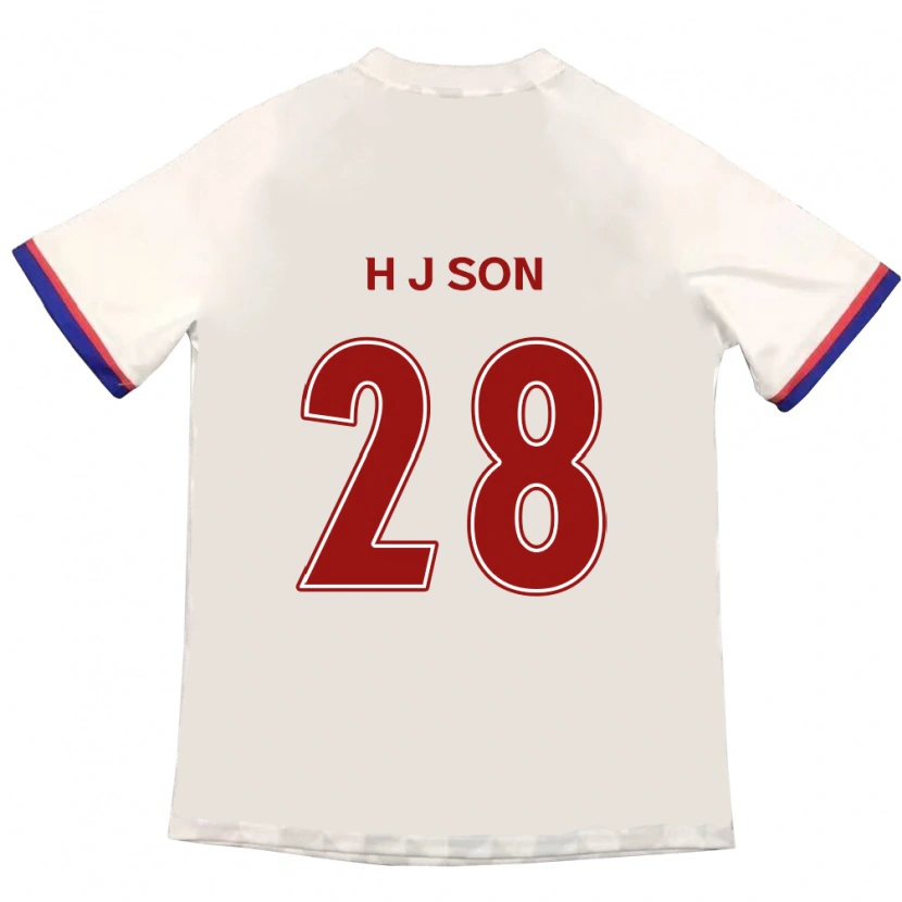Danxen Dětské Jun-Ho Son #28 Královská Modrá Červená Daleko Hráčské Dresy 2025/26 Dres