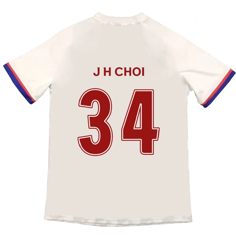 Danxen Dětské Jin-Hyeok Choi #34 Královská Modrá Červená Daleko Hráčské Dresy 2025/26 Dres
