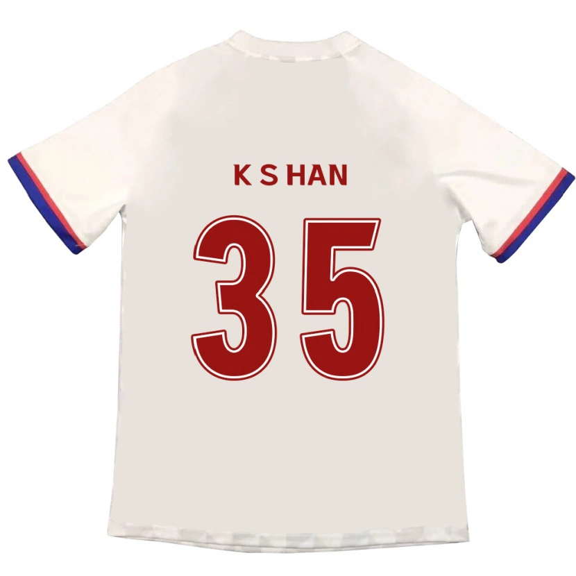 Danxen Dětské Sang-Kyu Han #35 Královská Modrá Červená Daleko Hráčské Dresy 2025/26 Dres