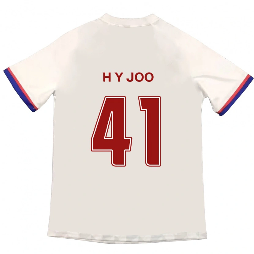 Danxen Dětské Ho-Yeon Joo #41 Královská Modrá Červená Daleko Hráčské Dresy 2025/26 Dres