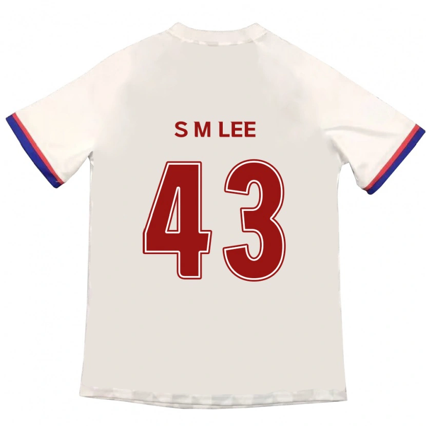 Danxen Dětské Si-Myeong Lee #43 Královská Modrá Červená Daleko Hráčské Dresy 2025/26 Dres