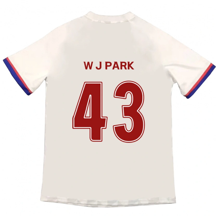 Danxen Dětské Jin-Woo Park #43 Královská Modrá Červená Daleko Hráčské Dresy 2025/26 Dres