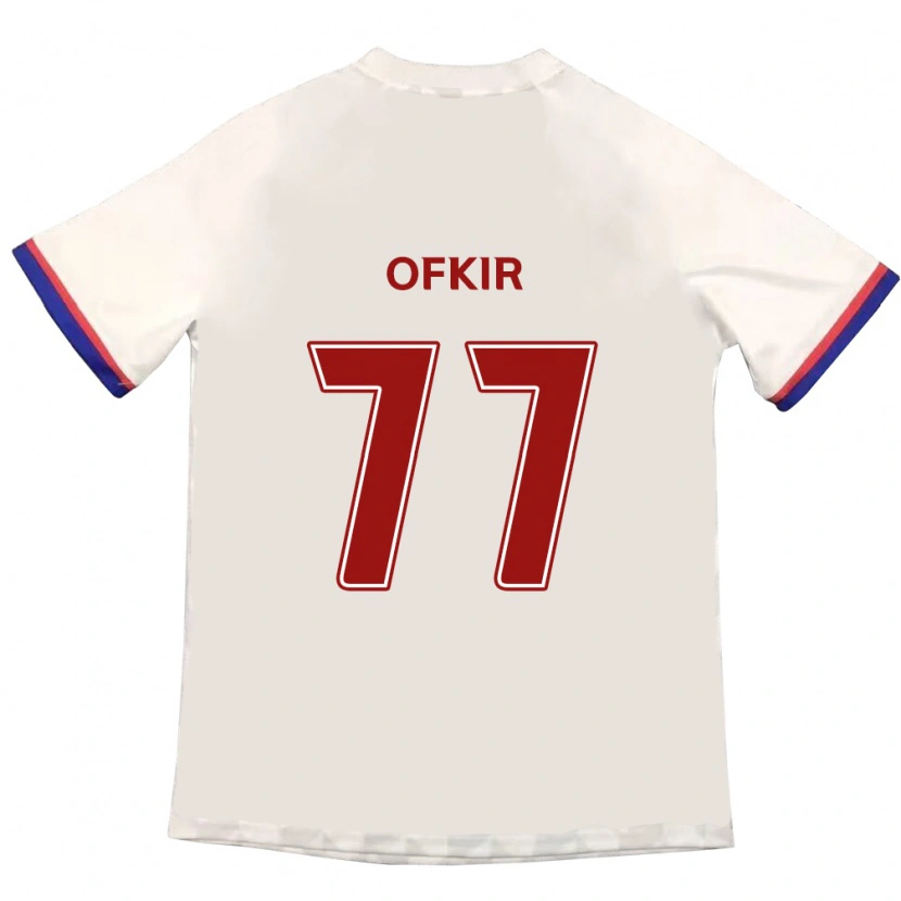 Danxen Dětské Mohamed Ofkir #77 Královská Modrá Červená Daleko Hráčské Dresy 2025/26 Dres