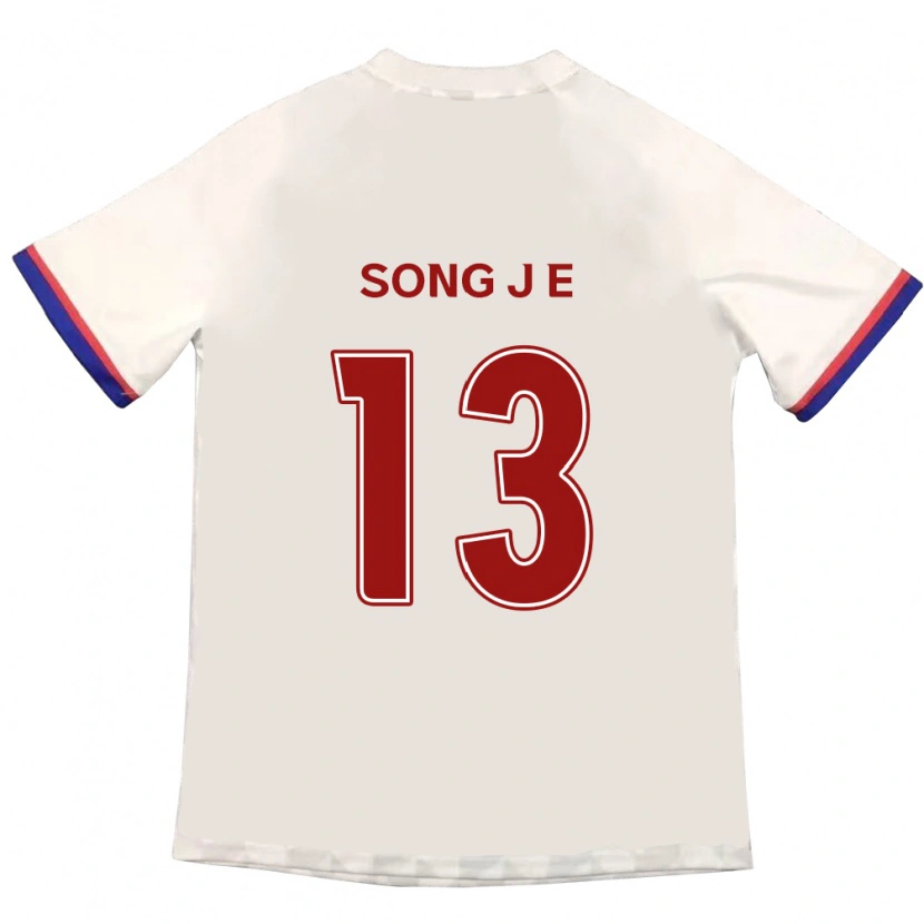 Danxen Dětské Song Jae-Eun #13 Královská Modrá Červená Daleko Hráčské Dresy 2025/26 Dres