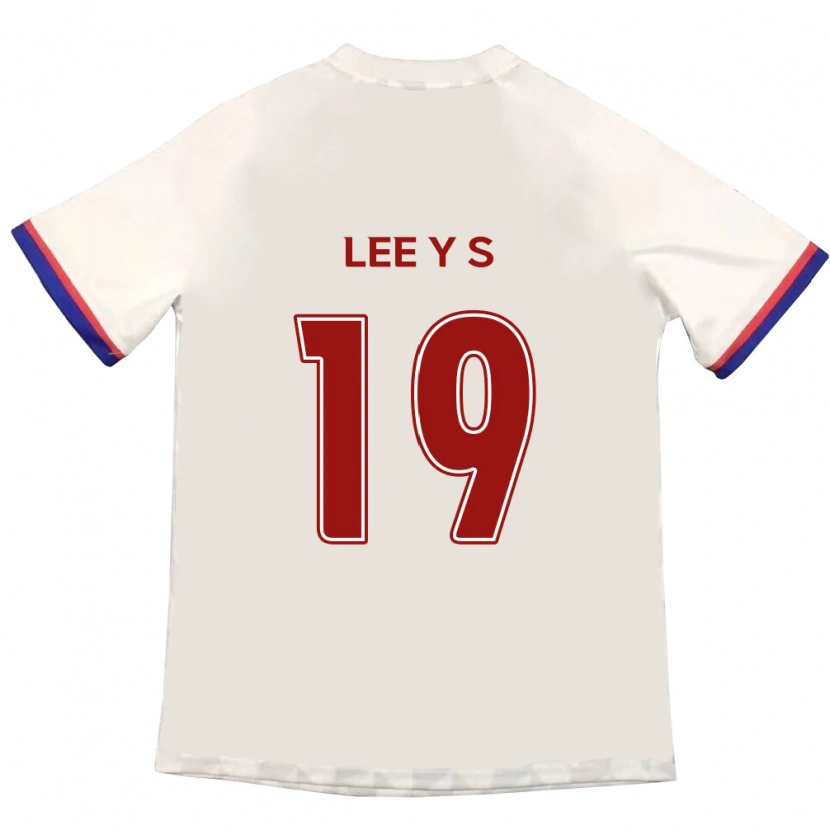 Danxen Dětské Lee Young-Seo #19 Královská Modrá Červená Daleko Hráčské Dresy 2025/26 Dres