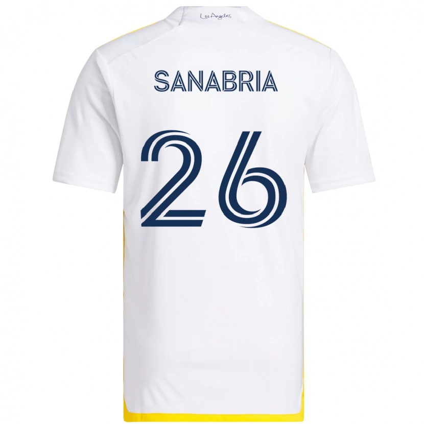 Danxen Pánské Lucas Sanabria #26 Fialová Modrá Domů Hráčské Dresy 2025/26 Dres