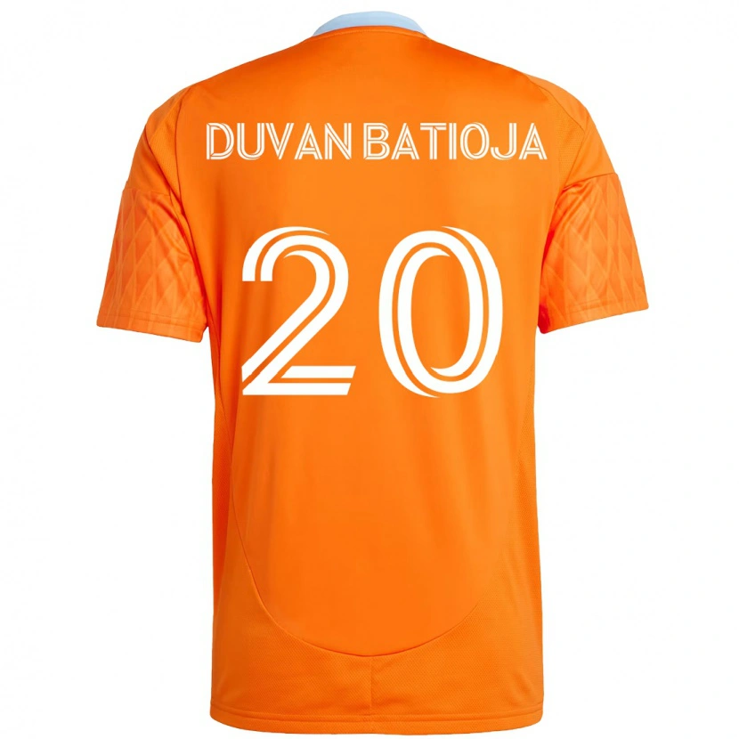 Danxen Pánské Andy Batioja #20 Fialová Oranžová Domů Hráčské Dresy 2025/26 Dres