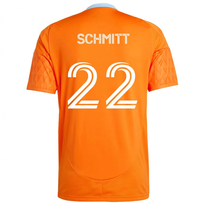 Danxen Pánské Tate Schmitt #22 Fialová Oranžová Domů Hráčské Dresy 2025/26 Dres