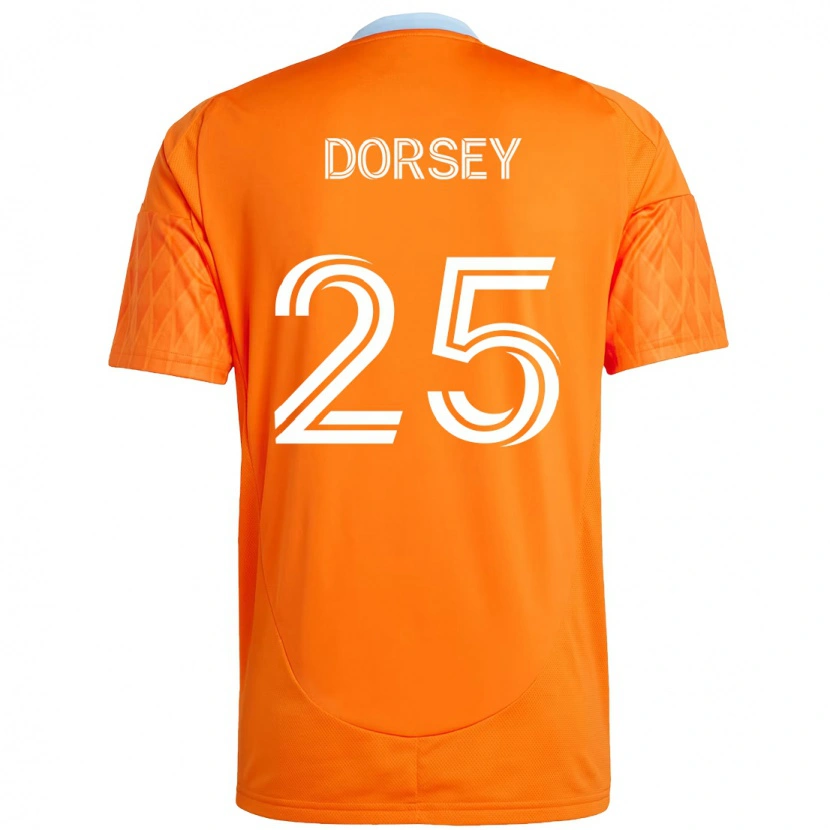 Danxen Pánské Griffin Dorsey #25 Fialová Oranžová Domů Hráčské Dresy 2025/26 Dres