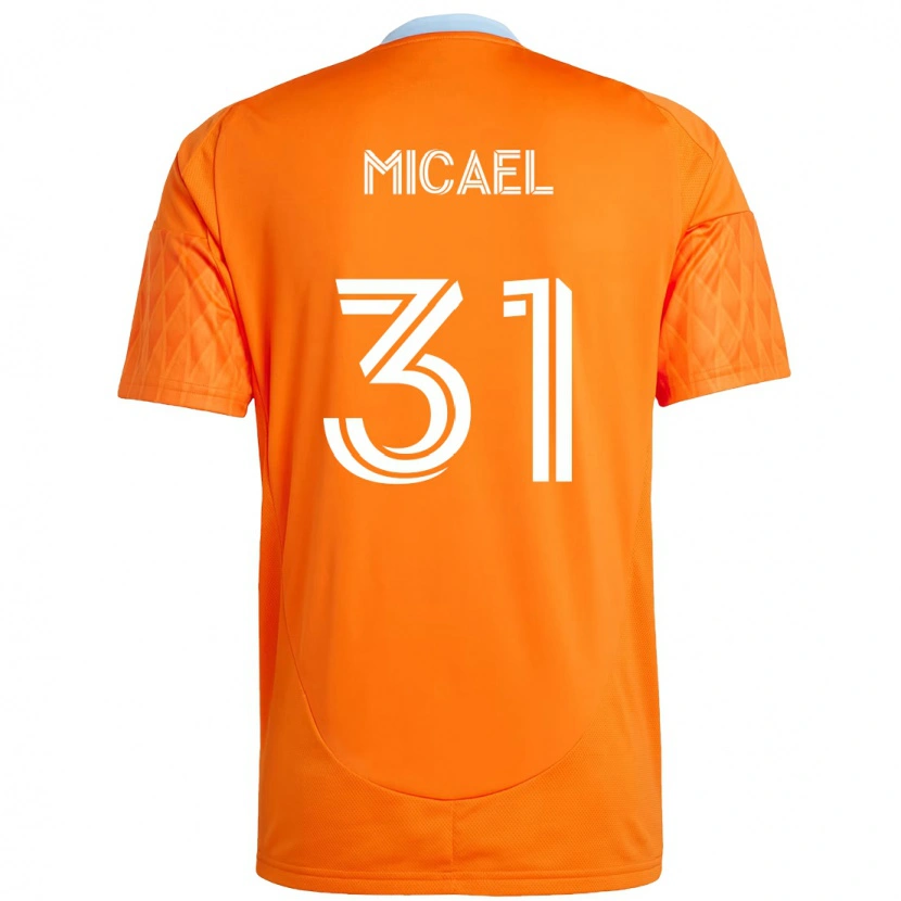 Danxen Pánské Micael #31 Fialová Oranžová Domů Hráčské Dresy 2025/26 Dres